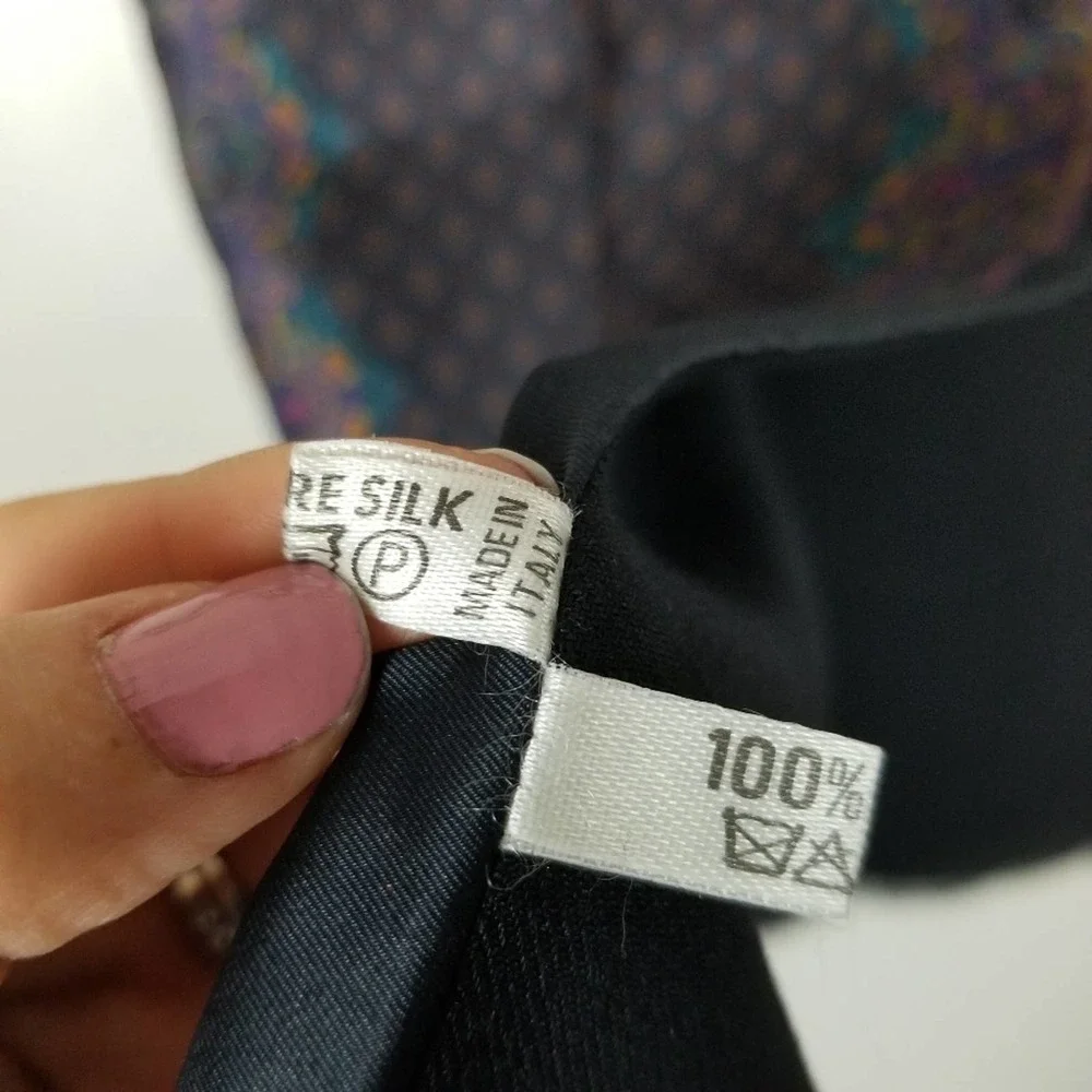 Pierre Balmain 100% silk scarf